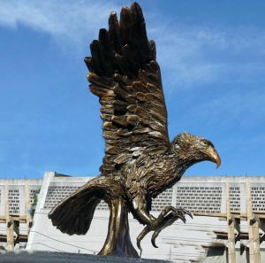 Religious Popular Animal Bronze Headed Eagle Statue | Animal Sculptures