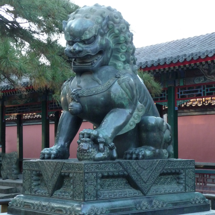 Impressive Guardian Entrance Fierce Art Decor Chinese Mascot Hand