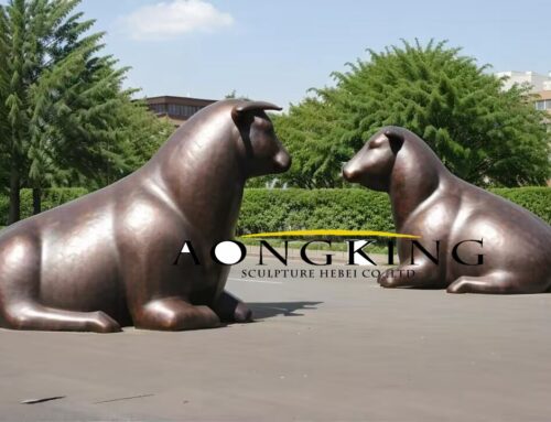 Magnificent Masterpieces Mesmerizing Bronze Big Bull Sculptures